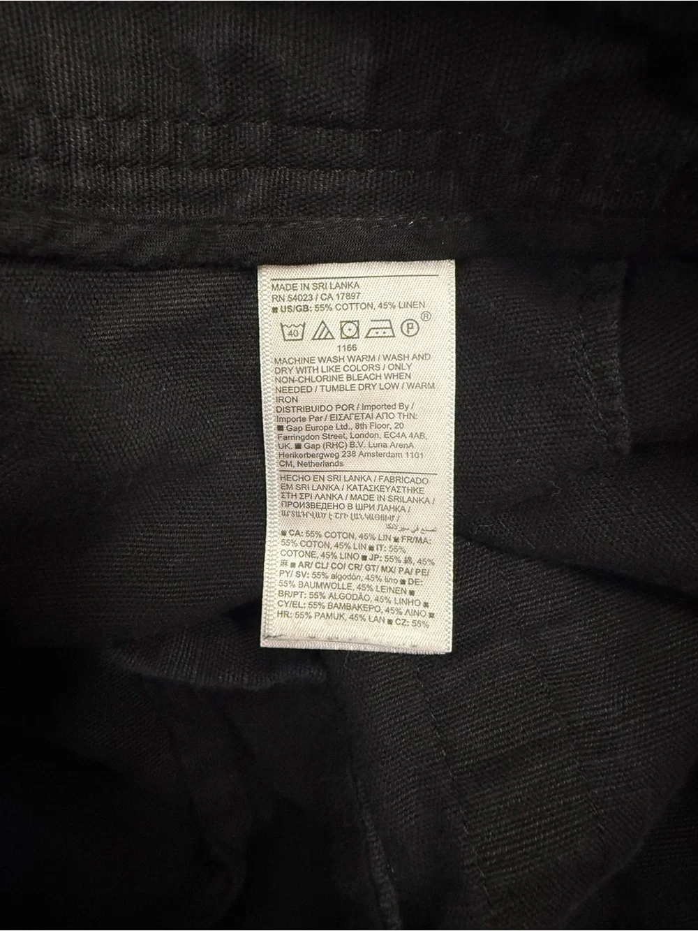 Banana Republic May Cotton Linen Cargo Pants Size 16